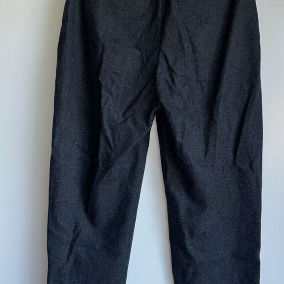 Artizia Wilfred Jallad Crop Trouser Pants Wool Cashmere Charcoal Gray Size 4 - Picture 3 of 6